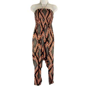 Anthropologie Strapless Serra Jumpsuit by Lilka Size XS